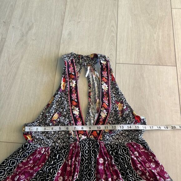Free People Dream Darlin' Swing Boho Tank Top s - Picture 3 of 7